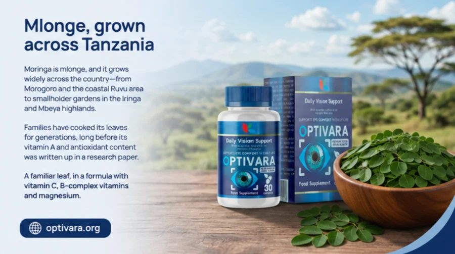 Moringa leaf, grown in Kenya, one of the nutrients in {{OFFER_NAME}}